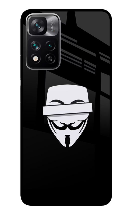 Anonymous Face Mi 11i 5G/11i 5G Hypercharge Glass Case