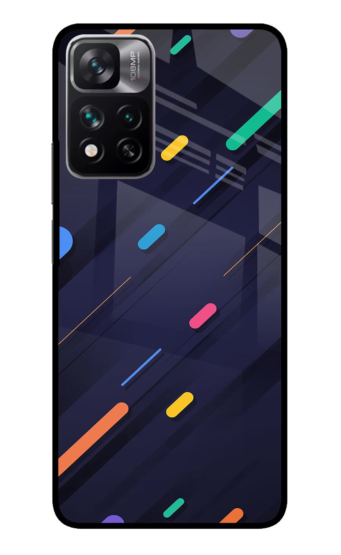 Abstract Design Mi 11i 5G/11i 5G Hypercharge Glass Case