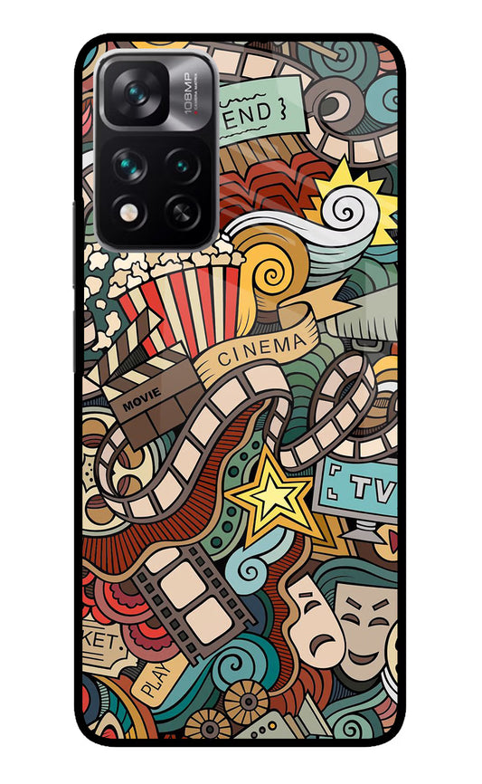 Cinema Abstract Mi 11i 5G/11i 5G Hypercharge Glass Case