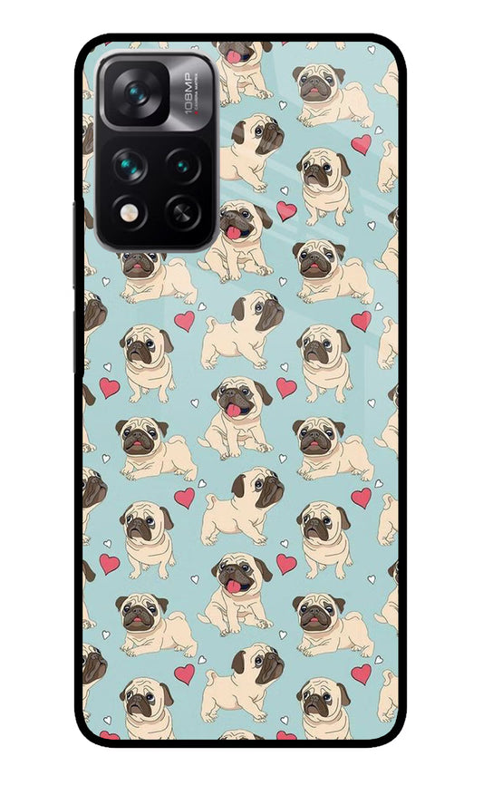 Pug Dog Mi 11i 5G/11i 5G Hypercharge Glass Case