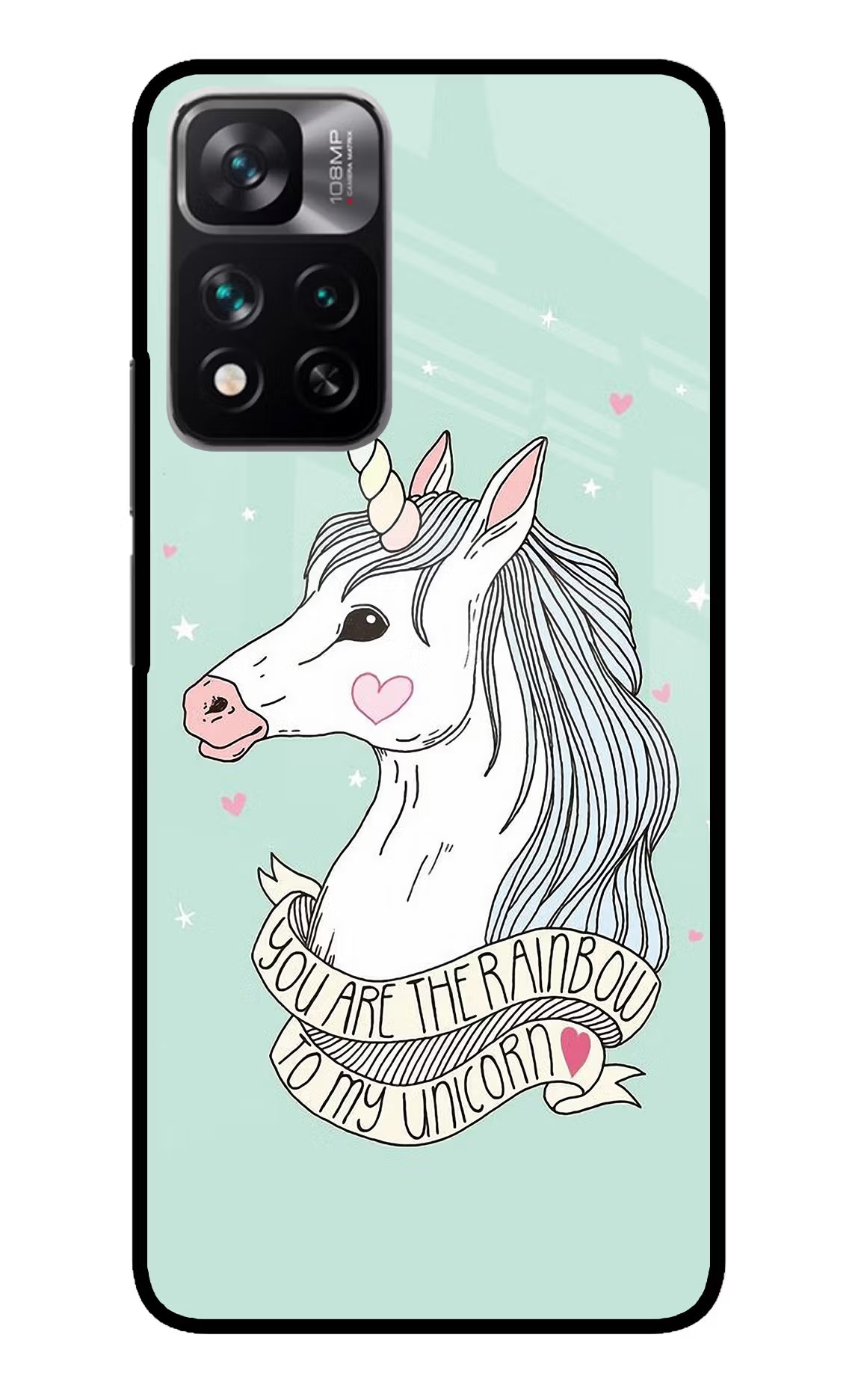 Unicorn Wallpaper Mi 11i 5G/11i 5G Hypercharge Glass Case