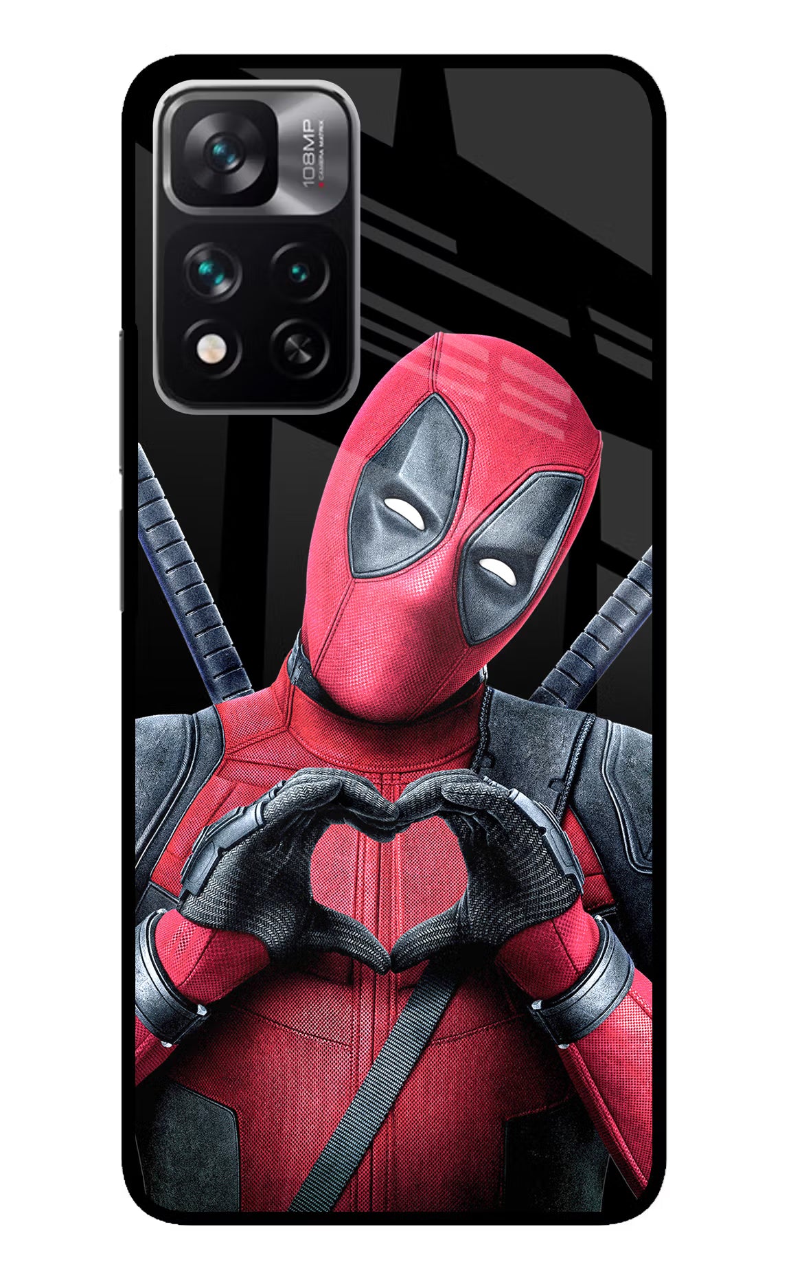 Deadpool Mi 11i 5G/11i 5G Hypercharge Glass Case