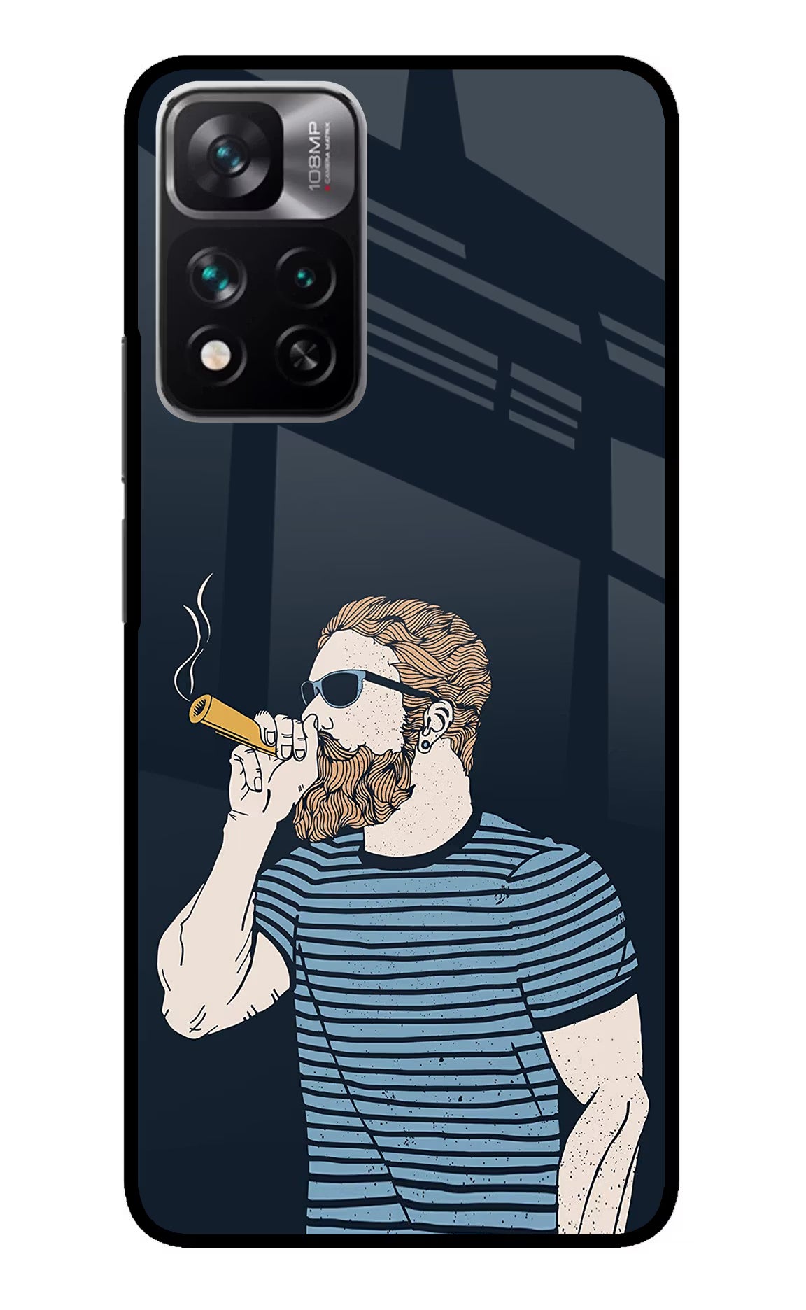 Smoking Mi 11i 5G/11i 5G Hypercharge Glass Case
