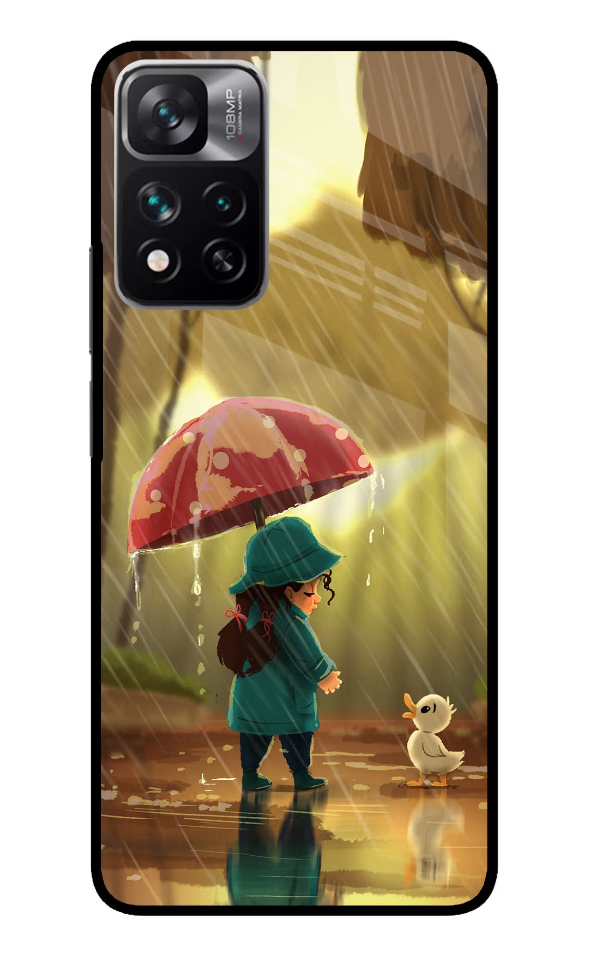Rainy Day Mi 11i 5G/11i 5G Hypercharge Glass Case