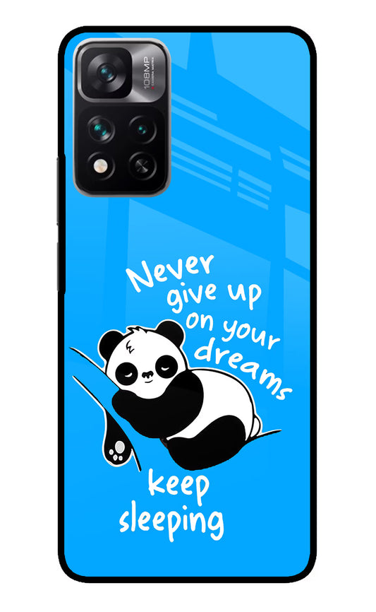 Keep Sleeping Mi 11i 5G/11i 5G Hypercharge Glass Case