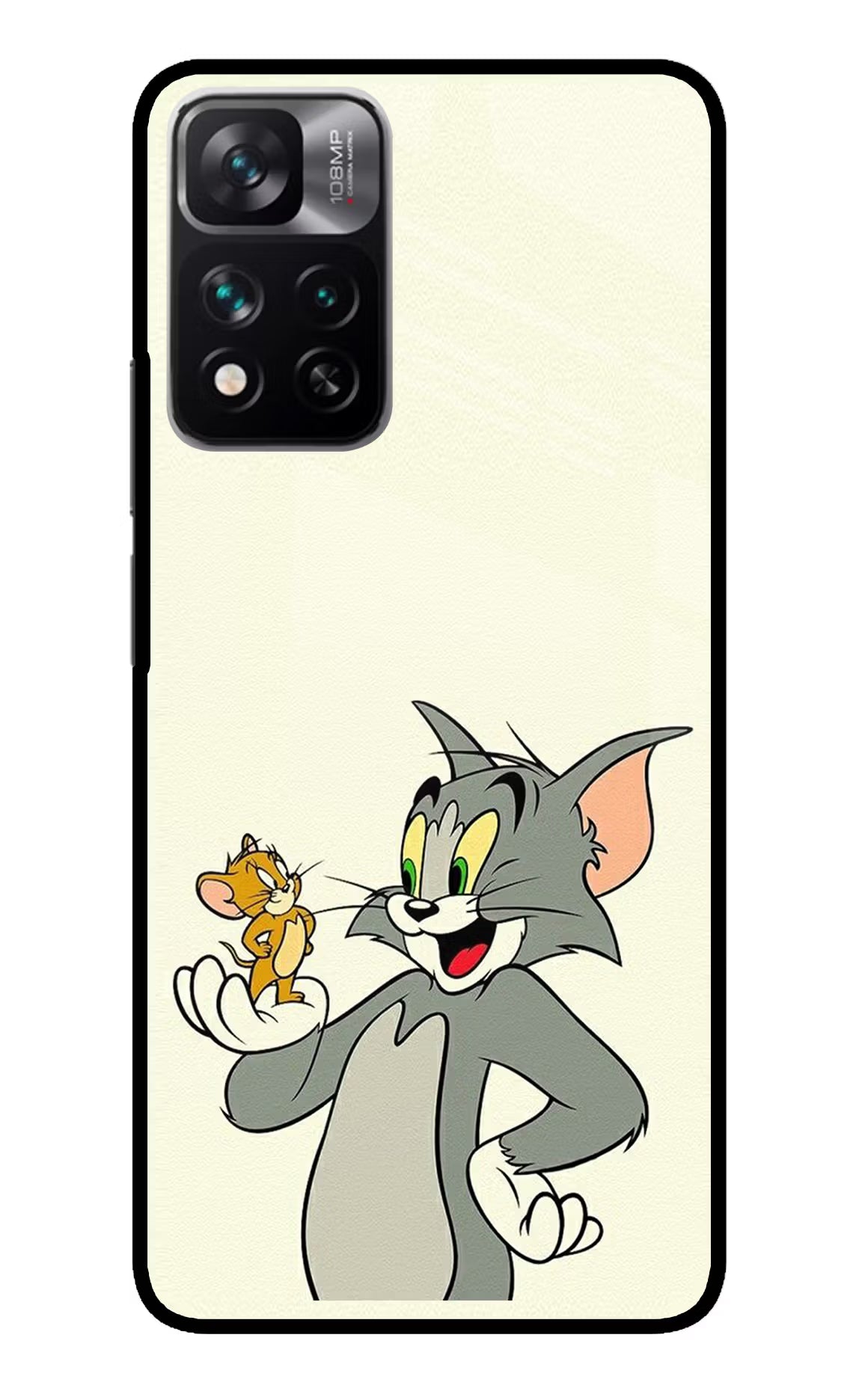 Tom & Jerry Mi 11i 5G/11i 5G Hypercharge Glass Case