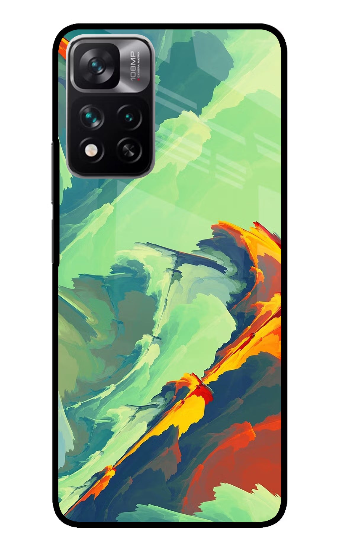 Paint Art Mi 11i 5G/11i 5G Hypercharge Glass Case
