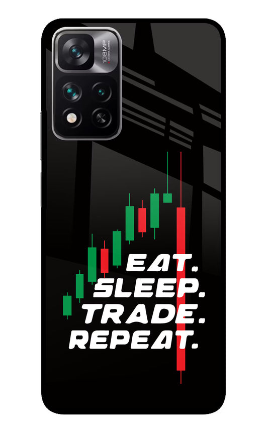 Eat Sleep Trade Repeat Mi 11i 5G/11i 5G Hypercharge Glass Case