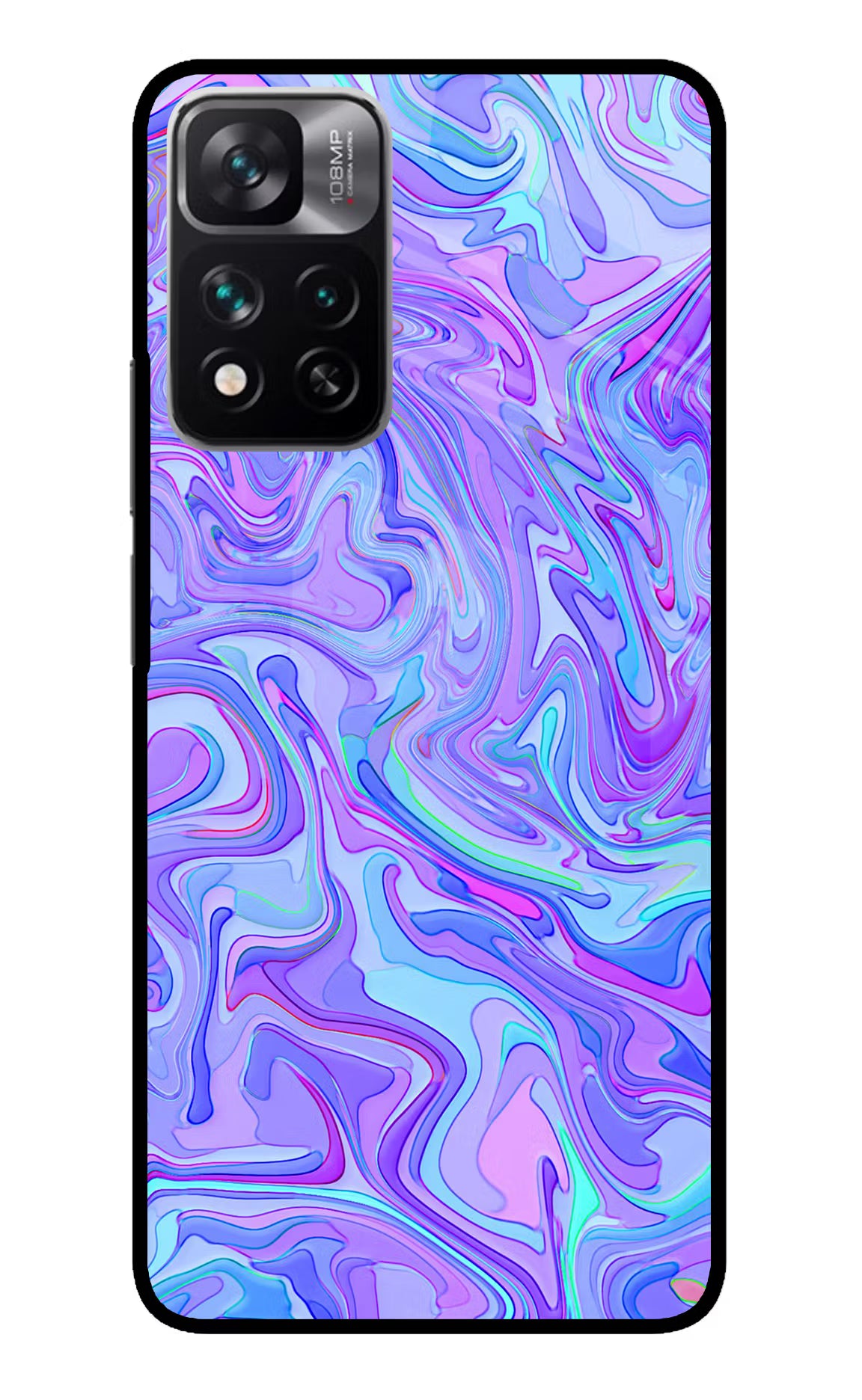 Glitter Mi 11i 5G/11i 5G Hypercharge Glass Case
