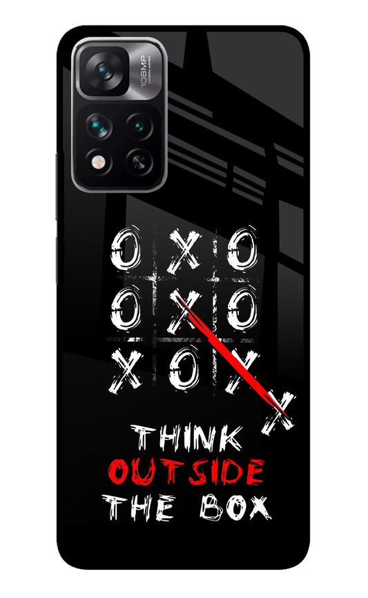 Think out of the BOX Mi 11i 5G/11i 5G Hypercharge Glass Case