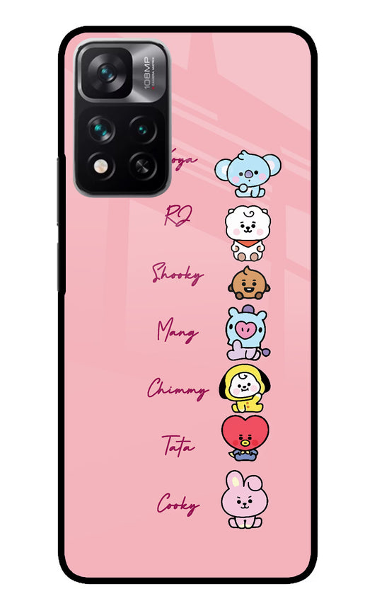 BTS names Mi 11i 5G/11i 5G Hypercharge Glass Case