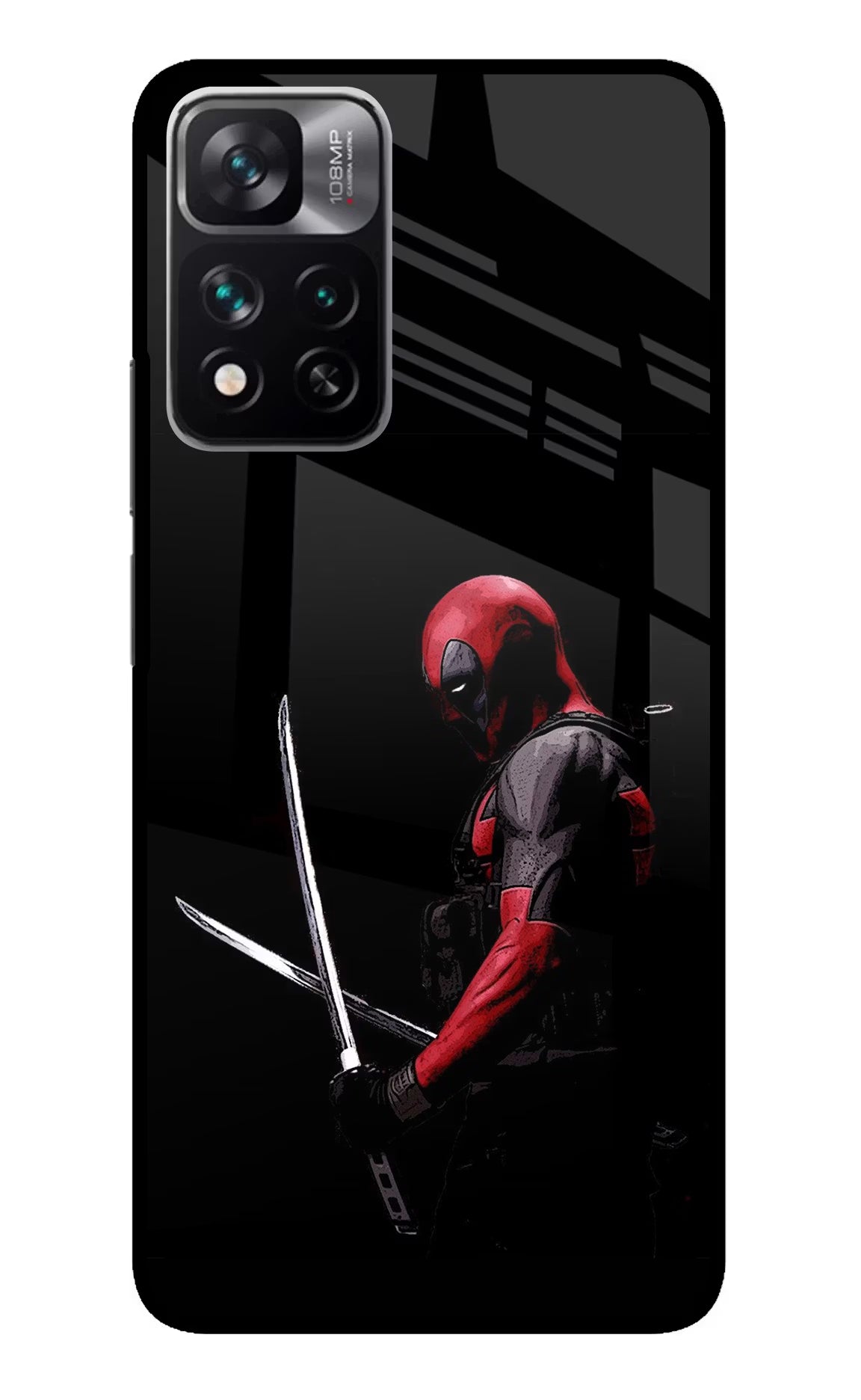Deadpool Mi 11i 5G/11i 5G Hypercharge Glass Case