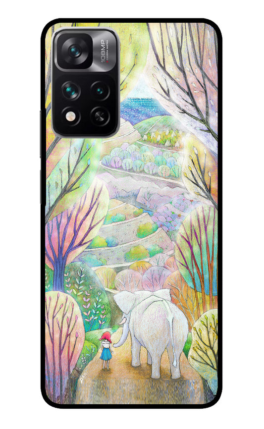 Nature Painting Mi 11i 5G/11i 5G Hypercharge Glass Case