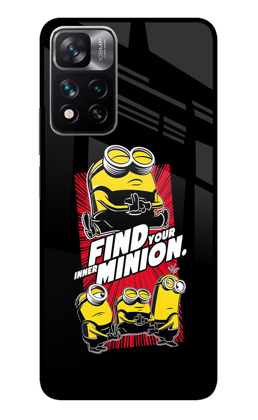 Find your inner Minion Mi 11i 5G/11i 5G Hypercharge Glass Case