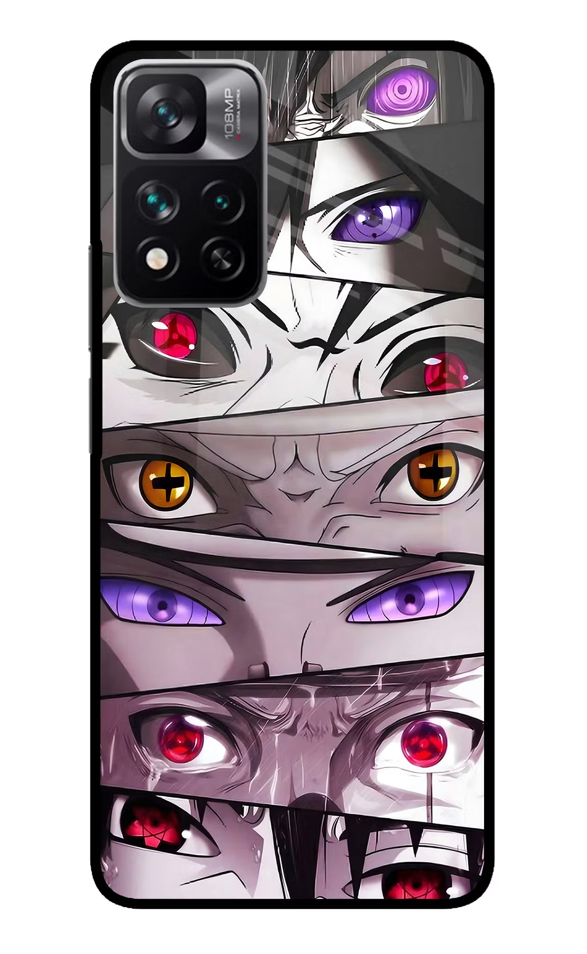 Naruto Anime Mi 11i 5G/11i 5G Hypercharge Glass Case