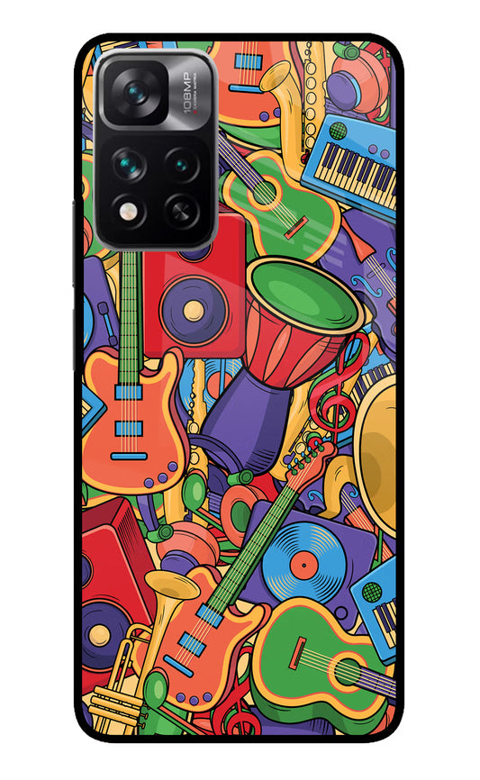 Music Instrument Doodle Mi 11i 5G/11i 5G Hypercharge Glass Case