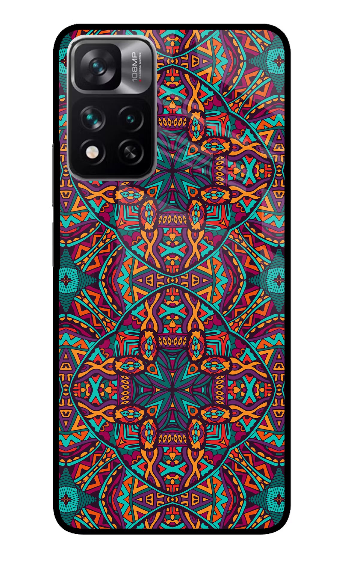 Colour Mandala Mi 11i 5G/11i 5G Hypercharge Glass Case