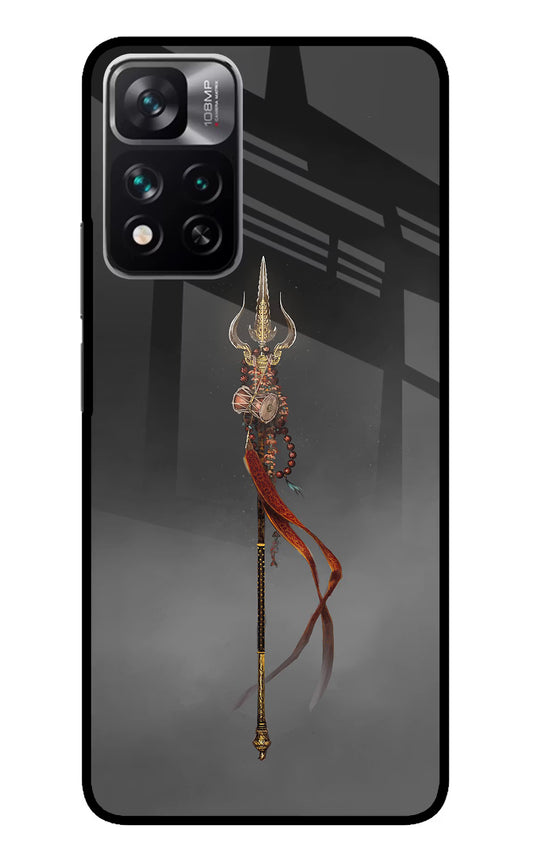 Shiv Trishul Mi 11i 5G/11i 5G Hypercharge Glass Case