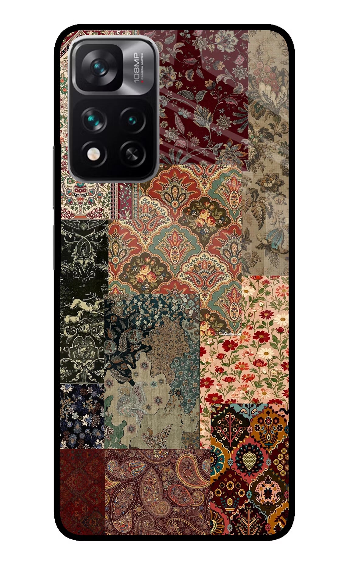 Desi Print Mi 11i 5G/11i 5G Hypercharge Glass Case Back Cover by Casekaro