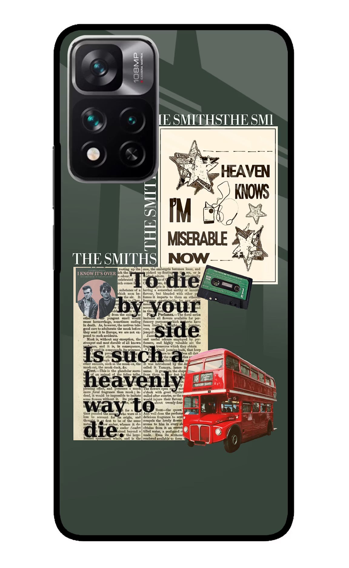 The Smiths Mi 11i 5G/11i 5G Hypercharge Glass Case Back Cover by Casekaro