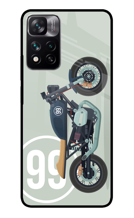 Classic Cafe Racer 99 Mi 11i 5G/11i 5G Hypercharge Glass Case