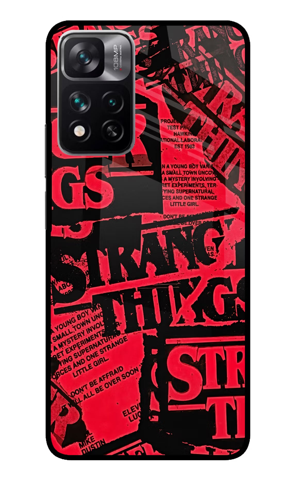Ordinary Things Mi 11i 5G/11i 5G Hypercharge Glass Case Back Cover by Casekaro