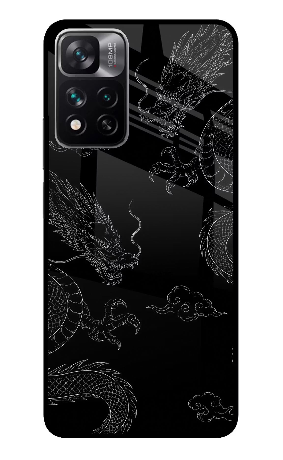 Twin Dragons Mi 11i 5G/11i 5G Hypercharge Glass Case