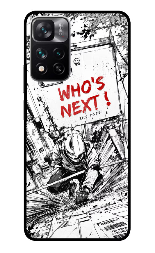 Who's Next Mi 11i 5G/11i 5G Hypercharge Glass Case