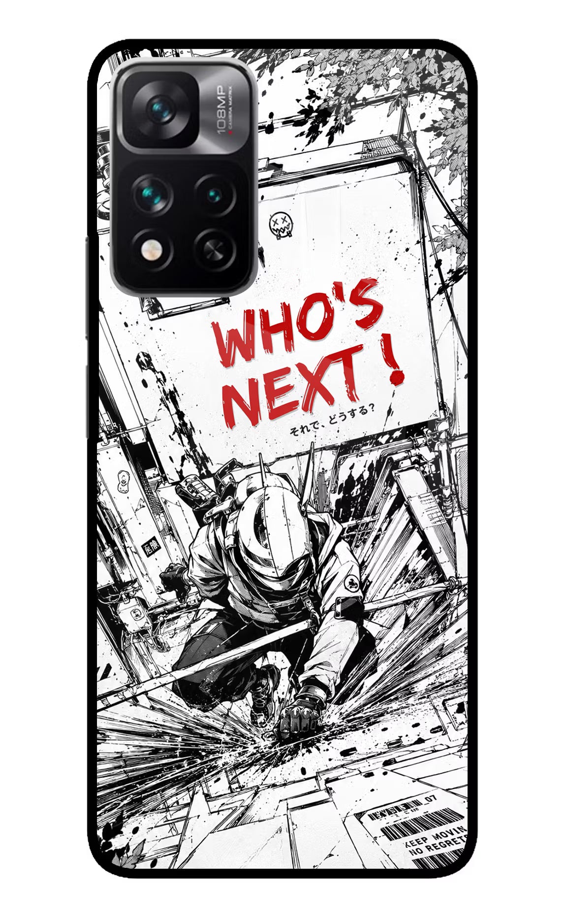 Who's Next Mi 11i 5G/11i 5G Hypercharge Glass Case Back Cover by Casekaro