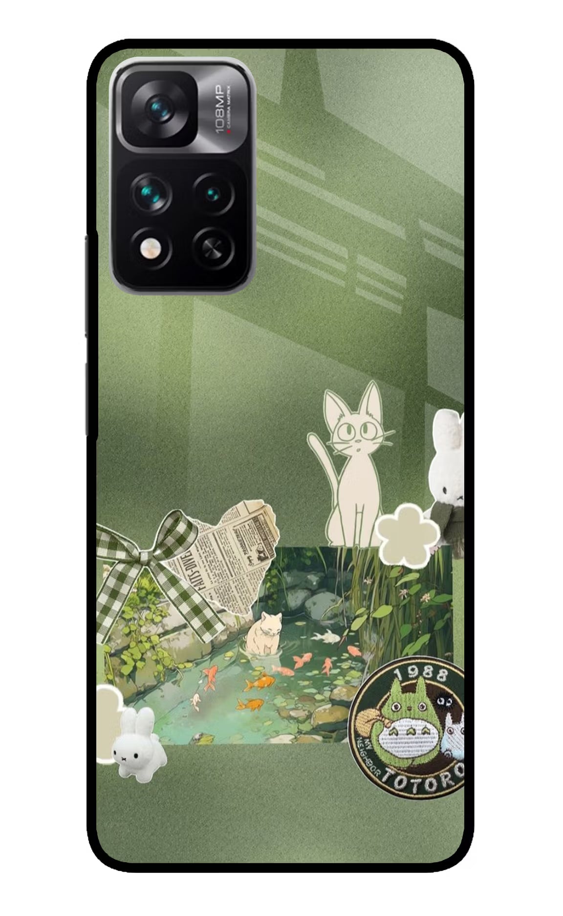 Aesthetic anime Mi 11i 5G/11i 5G Hypercharge Glass Case