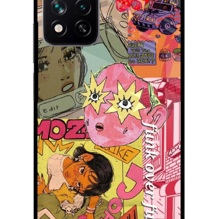 Funkover Mi 11i 5G/11i 5G Hypercharge Glass Case Back Cover by Casekaro