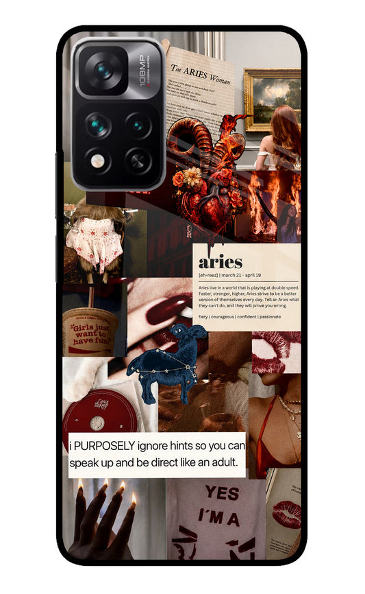 Zodiac Aries Mi 11i 5G/11i 5G Hypercharge Glass Case