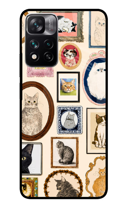 Mirror Cats Mi 11i 5G/11i 5G Hypercharge Glass Case