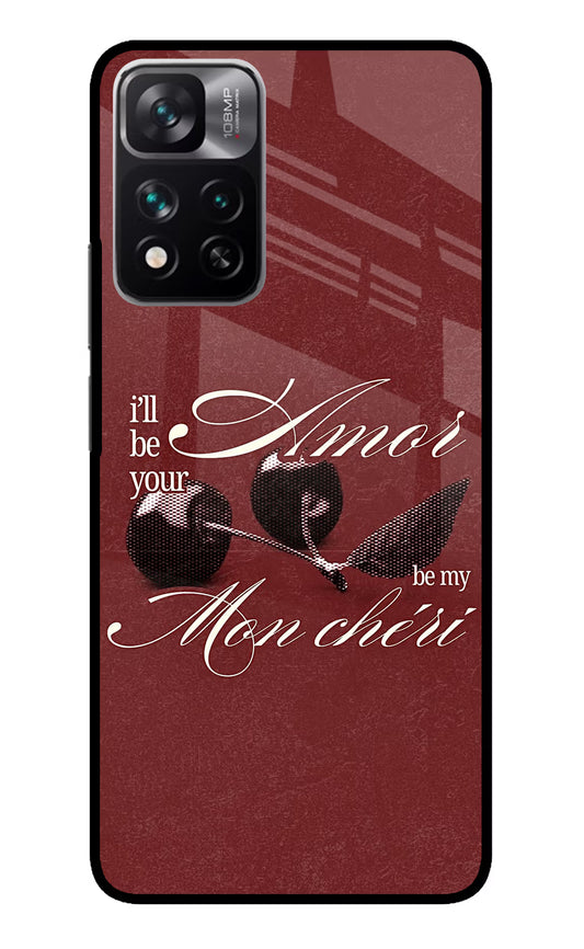 Velvet Cherry Mi 11i 5G/11i 5G Hypercharge Glass Case