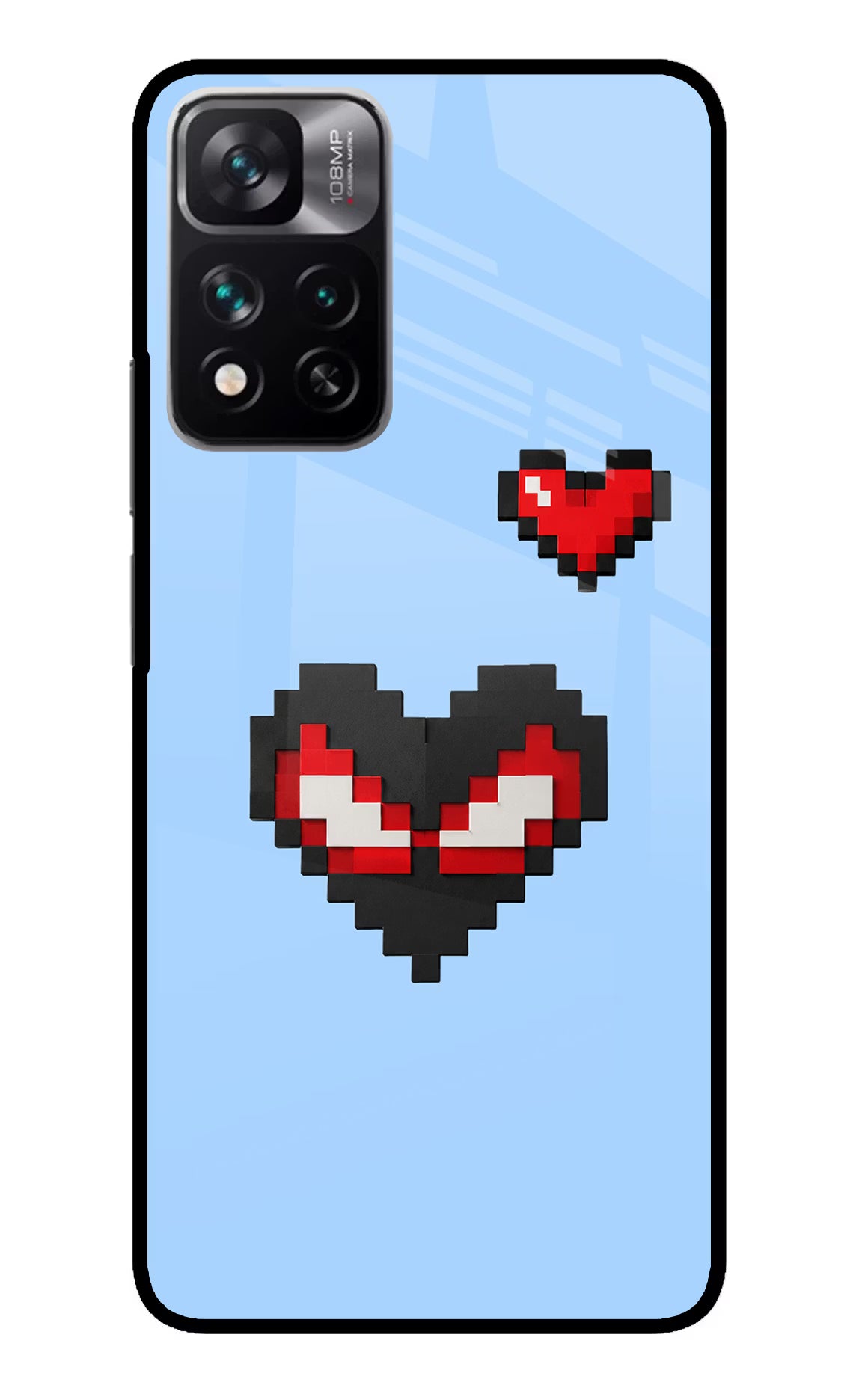 Peter Heart Mi 11i 5G/11i 5G Hypercharge Glass Case