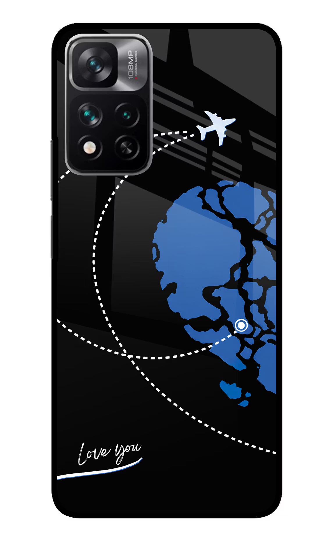 Love Orbit Mi 11i 5G/11i 5G Hypercharge Glass Case