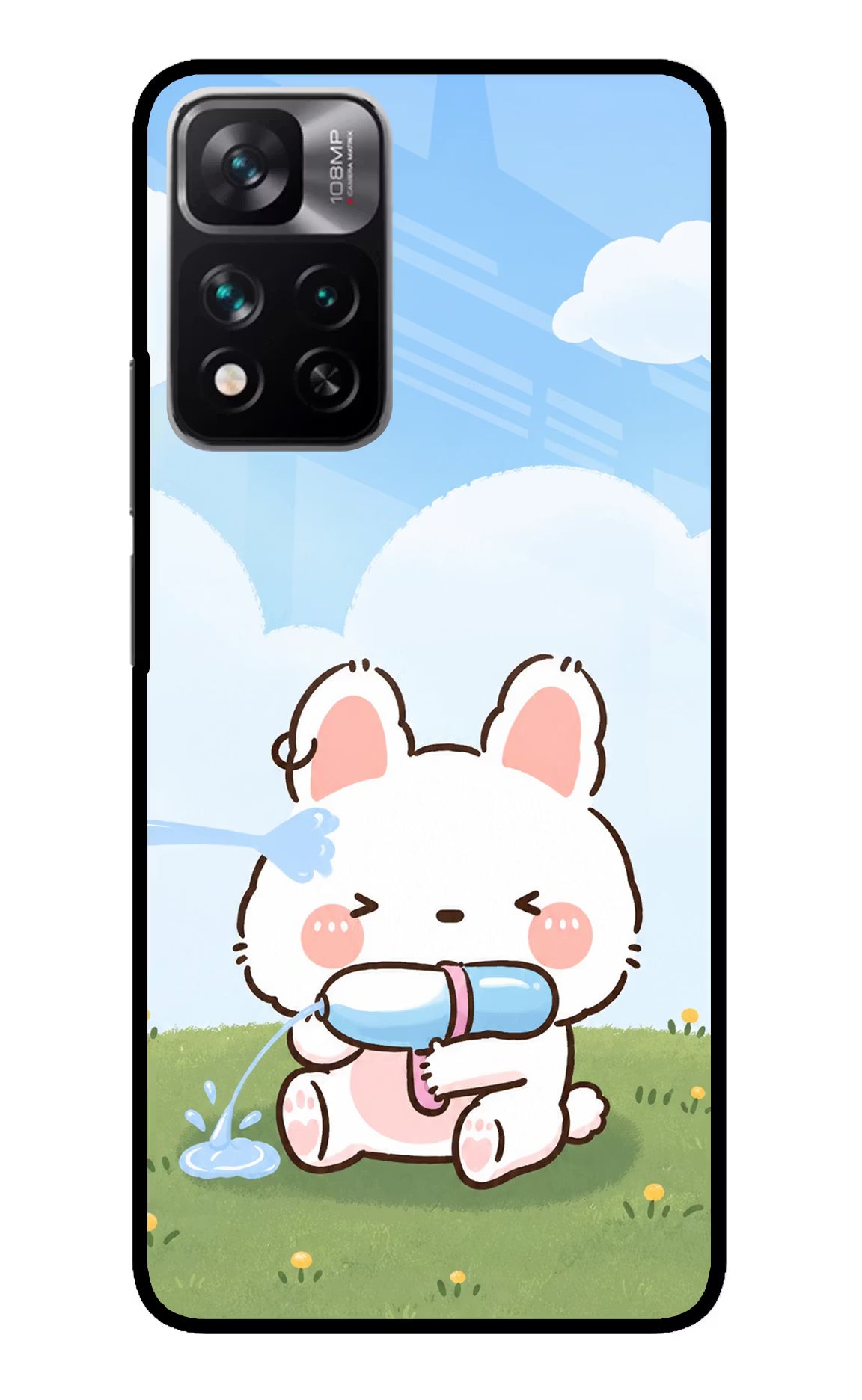 Bunny Treat Mi 11i 5G/11i 5G Hypercharge Glass Case