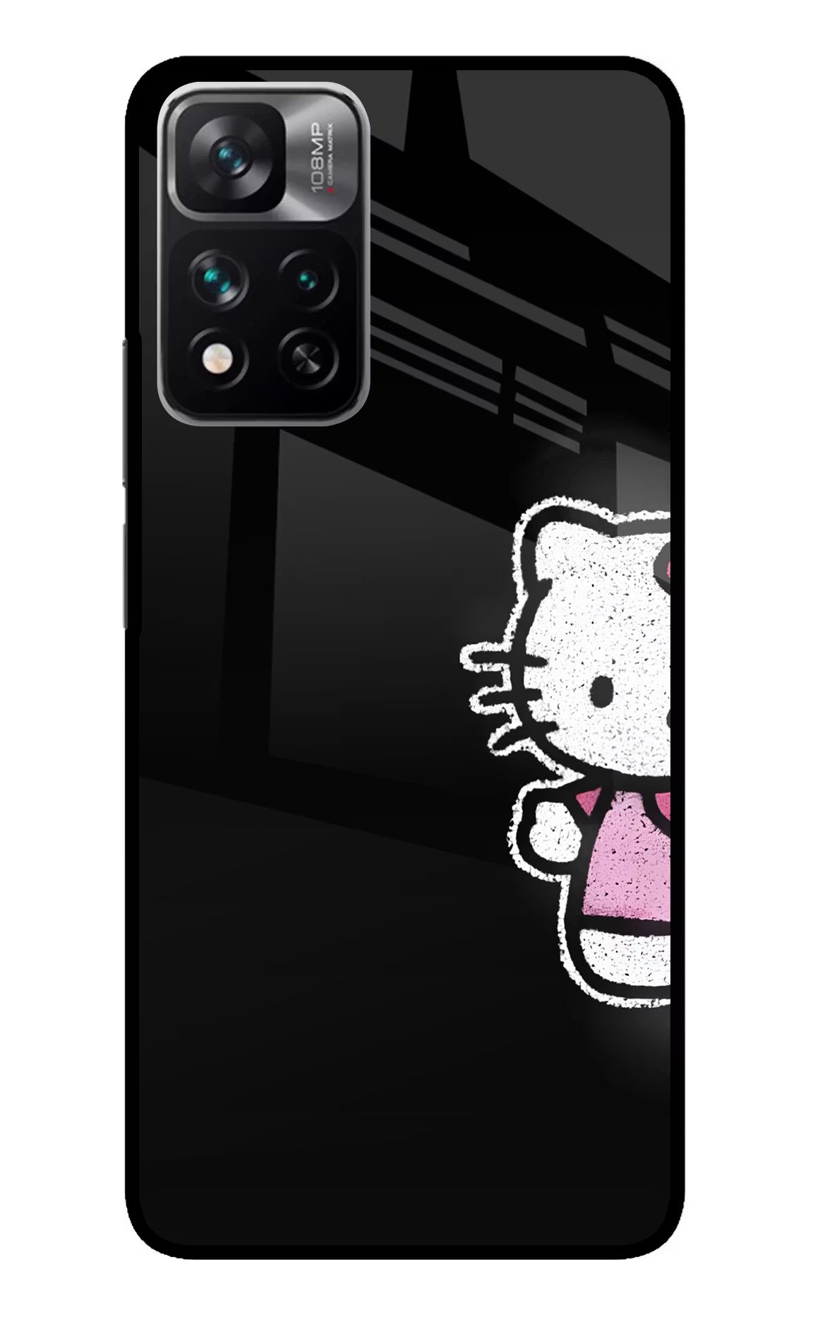 Kitty Charm Mi 11i 5G/11i 5G Hypercharge Glass Case