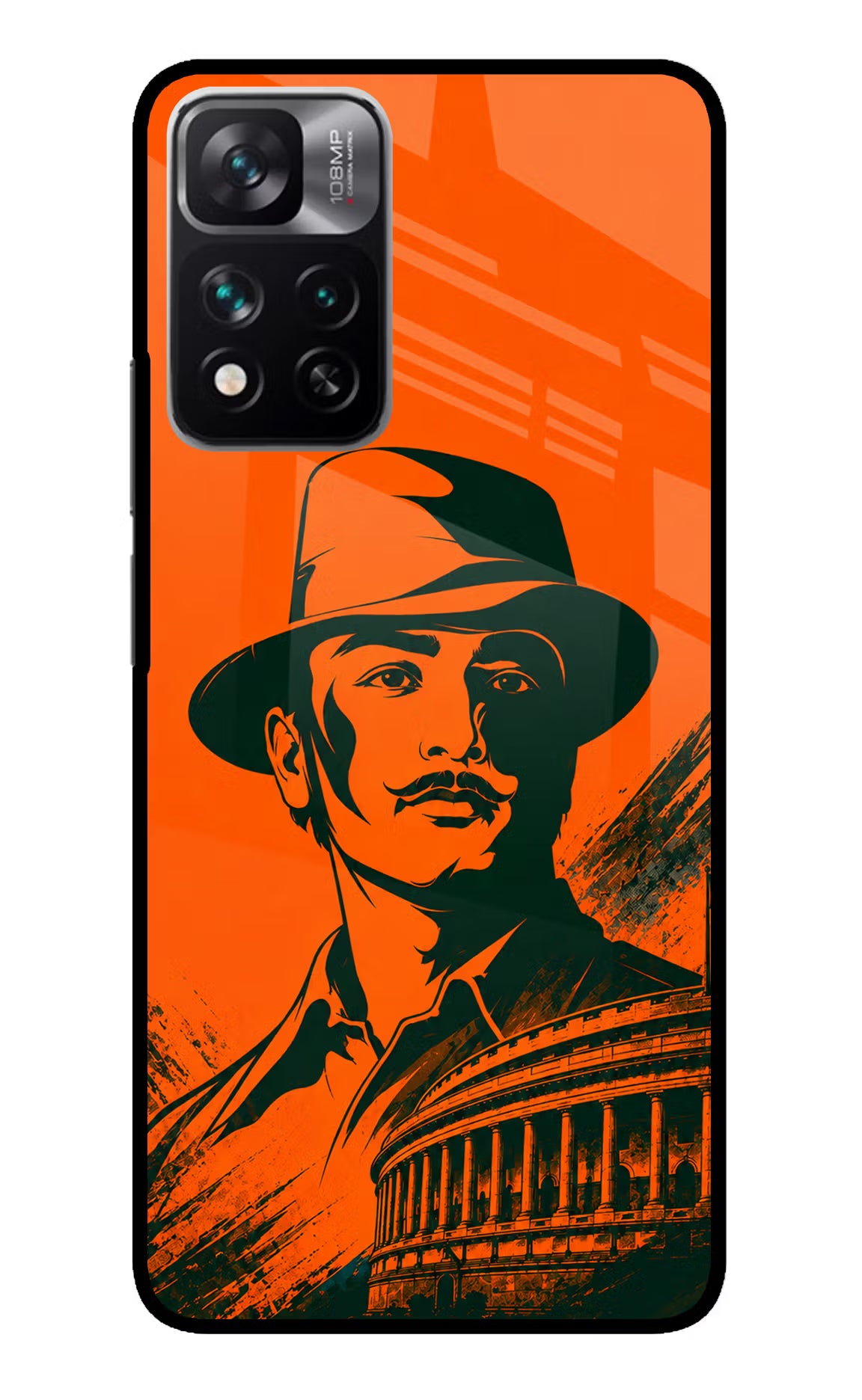 Bhagat Singh Legacy Mi 11i 5G/11i 5G Hypercharge Glass Case