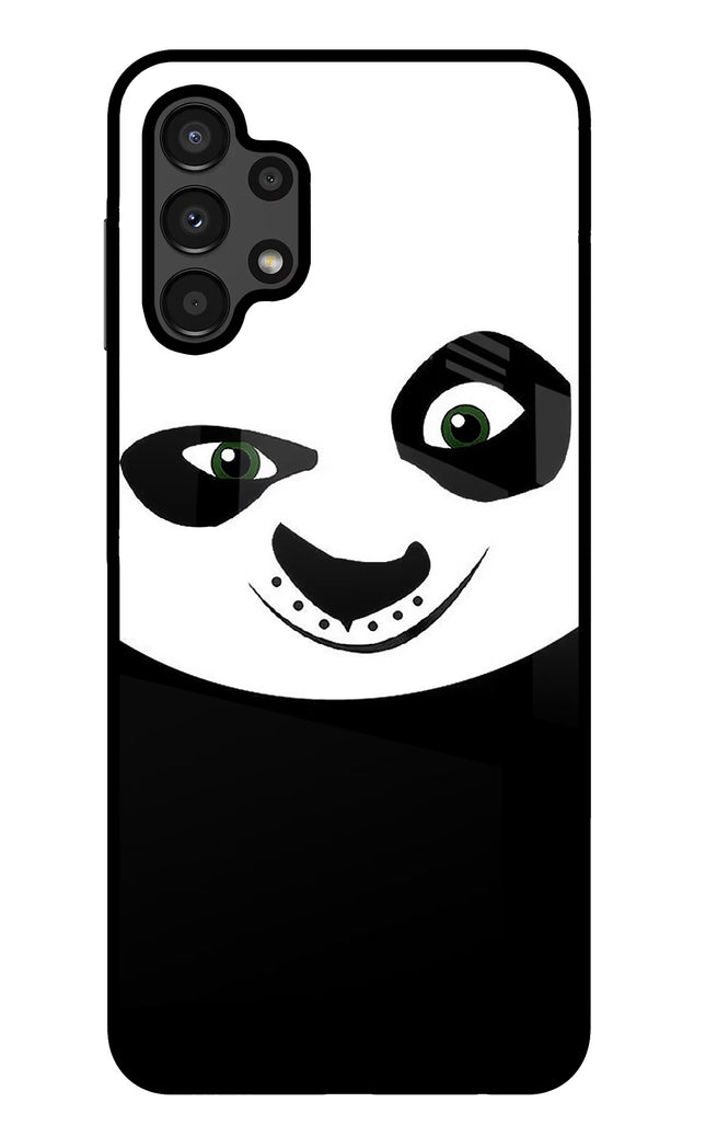 Panda Samsung A13 4G Glass Case