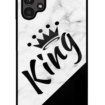 King Samsung A13 4G Glass Case