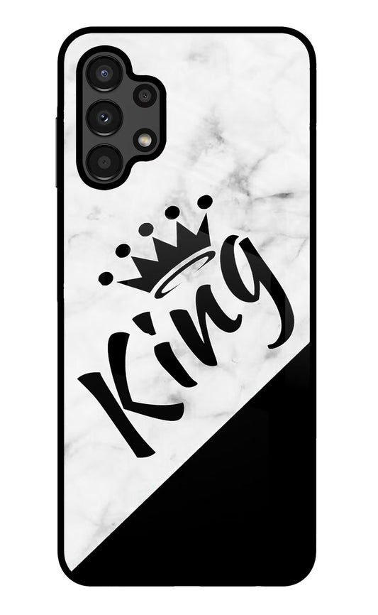 King Samsung A13 4G Glass Case