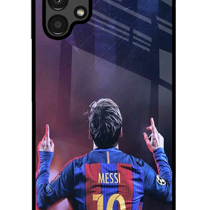 Messi Samsung A13 4G Glass Case