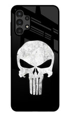 Punisher Skull Samsung A13 4G Glass Case