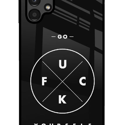 Go Fuck Yourself Samsung A13 4G Glass Case