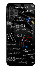 Mathematics Formula Samsung A13 4G Glass Case