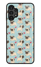 Pug Dog Samsung A13 4G Glass Case