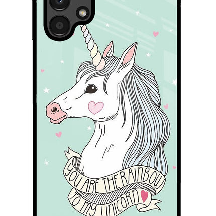 Unicorn Wallpaper Samsung A13 4G Glass Case
