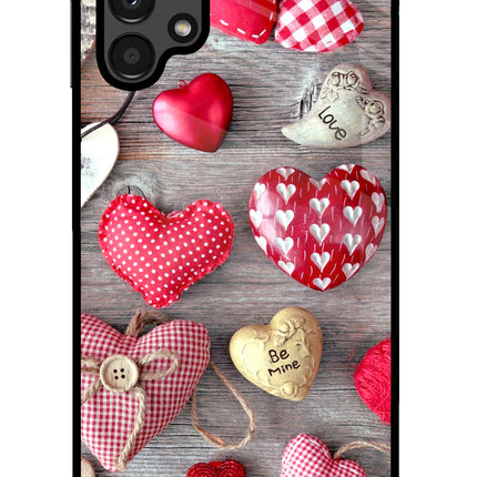 Love Wallpaper Samsung A13 4G Glass Case
