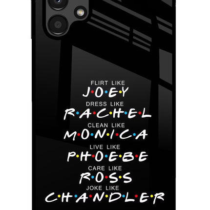 FRIENDS Character Samsung A13 4G Glass Case